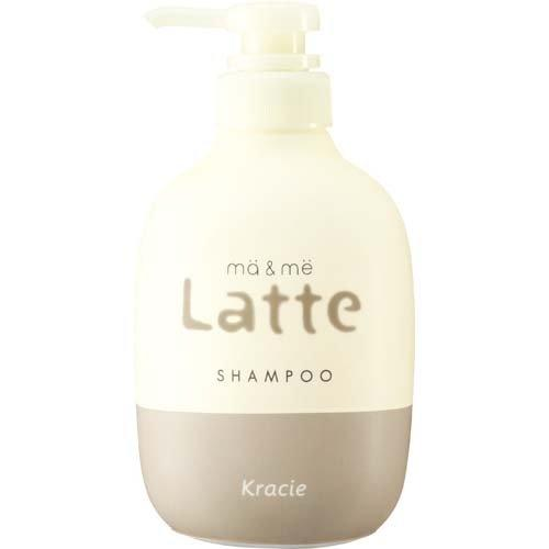 Chai dầu gội cho mẹ và bé Ma&Me Latte hương táo và hoa mẫu đơn 490ml - Hàng Nhật nội địa
