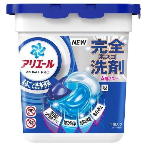 Hộp 11 viên giặt xả Gelball Pro 4in1 hương bạc hà - Hàng Nhật nội địa