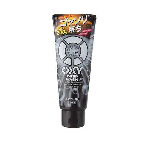 Sữa Rửa Mặt Oxy Deep Wash Nhật Bản Cho Nam 200g - Hàng Nhật nội địa