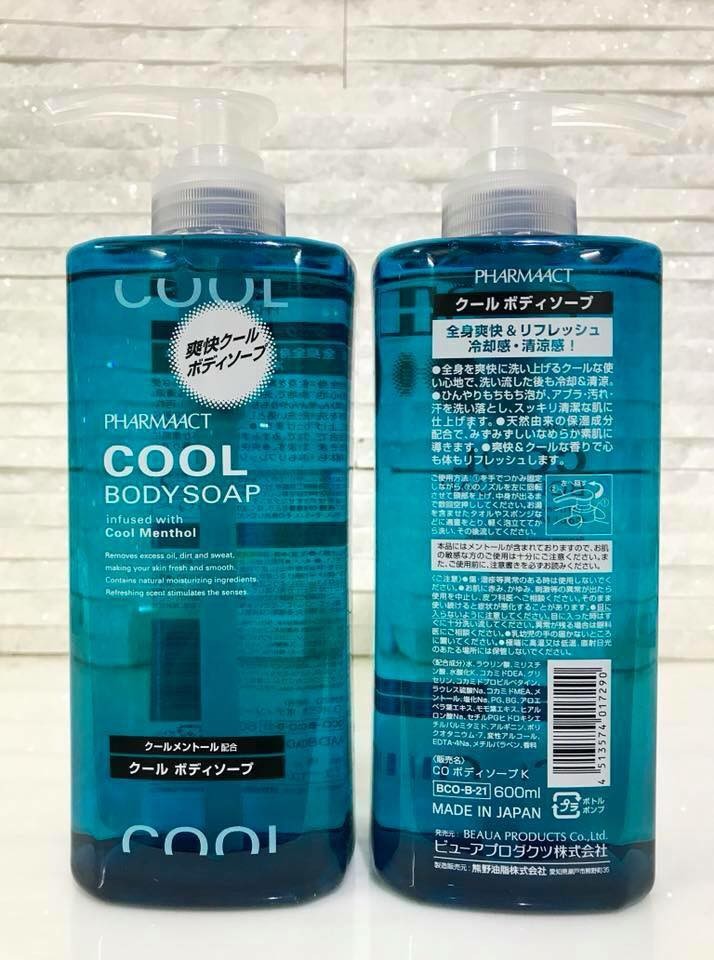 Sữa tắm Cool Body Soap dành cho nam - Hàng Nhật nội địa