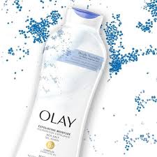 Sữa Tắm Olay Tẩy Tế Bào Chết Với Hạt Muối Biển 650ml - Hàng Nhật nội địa