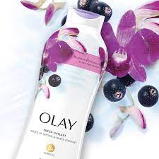 Sữa Tắm Olay Tươi Mát Dài Lâu Với Hoa Lan & Quả Lý 650ml - Hàng Nhật nội địa