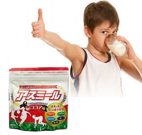 Sữa Phát Triển Chiều Cao ASUMIRU gói 180g Dành Cho Bé Từ 3-16 Tuổi ( vị ca cao)