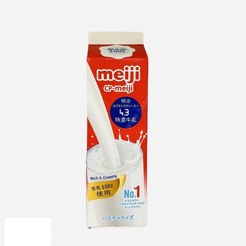 Sữa Tươi Thanh Trùng Cao Cấp Meiji 4.3% 946ml (đỏ) - Hàng Nhật nội địa