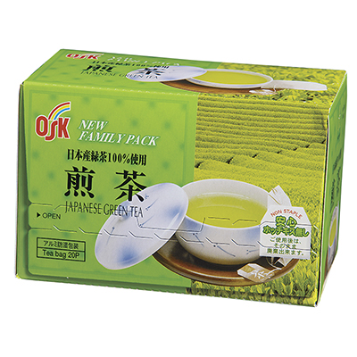 Trà Xanh Túi Lọc Osk Sencha Japanese Green Tea Hộp 20 Túi - Hàng Nhật nội địa