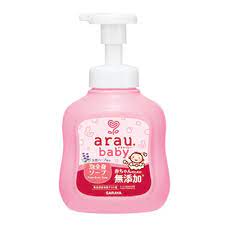 ARAU BABY- Sữa tắm gội 2in1 thảo mộc dưỡng ẩm 450ml- Hàng Nhật nội địa