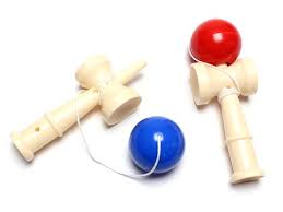 Đồ chơi tung bóng gỗ Kendama - Hàng Nhật nội địa