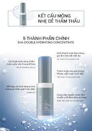 Serum cấp nước cơ bản (buổi sáng) EHA Double Hydrating Concentrate 50ml - Hàng Nhật nội địa