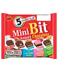 Socola tổng hợp Mini Bit Bourbon 102g - Hàng Nhật nội địa