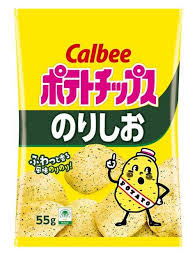Snack Calbee Khoai tây chiên vị muối, rong biển - Hàng Nhật nội địa