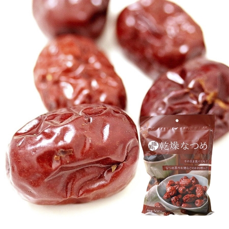 Táo đỏ sấy khô Kobe Bussan Nhật Bản gói 500g - Hàng Nhật nội địa