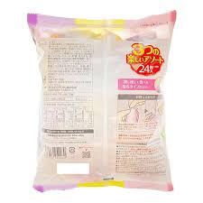 Thạch Orihiro vị Đào, Xoài, Nho Tím ( 24 chiếc) - Hàng Nhật nội địa