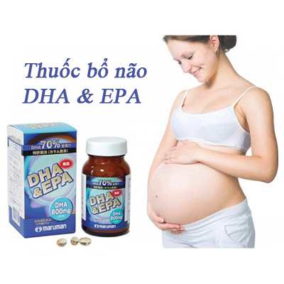 Viên uống DHA 800mg và EPA50mg của Maruman - Hàng Nhật nội địa