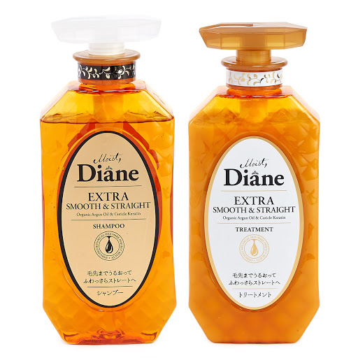 Dầu xả vào nếp thẳng mượt Moist Diane Extra Straight (450ml)