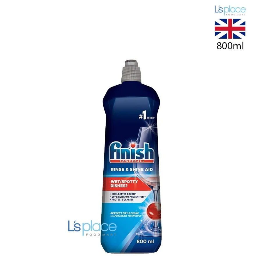 Nước làm bóng cho máy rửa bát Finish 800ml không mùi