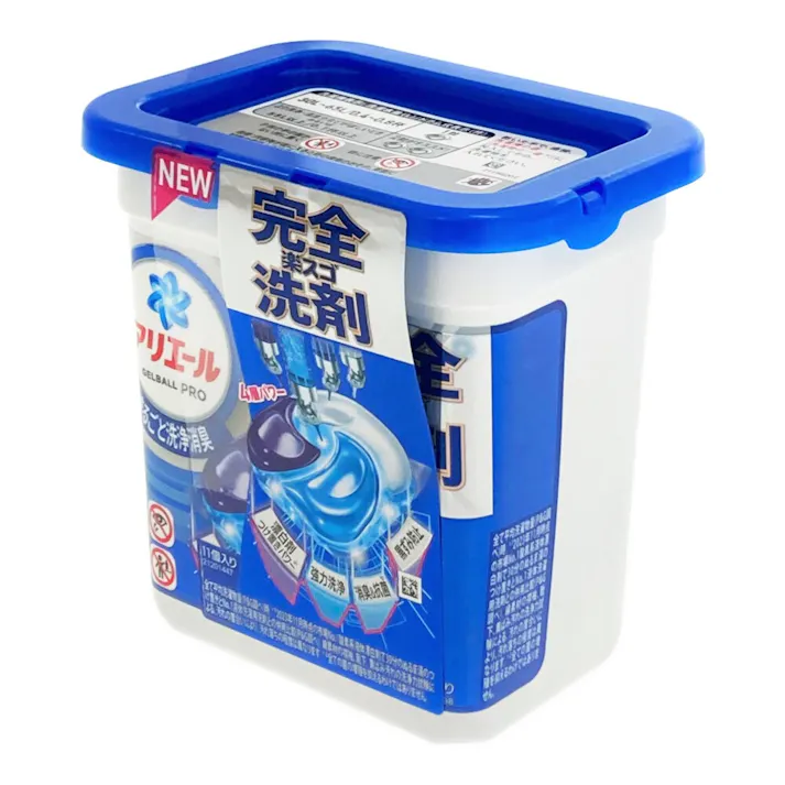Hộp 11 viên giặt xả Gelball Pro 4in1 hương bạc hà - Hàng Nhật nội địa