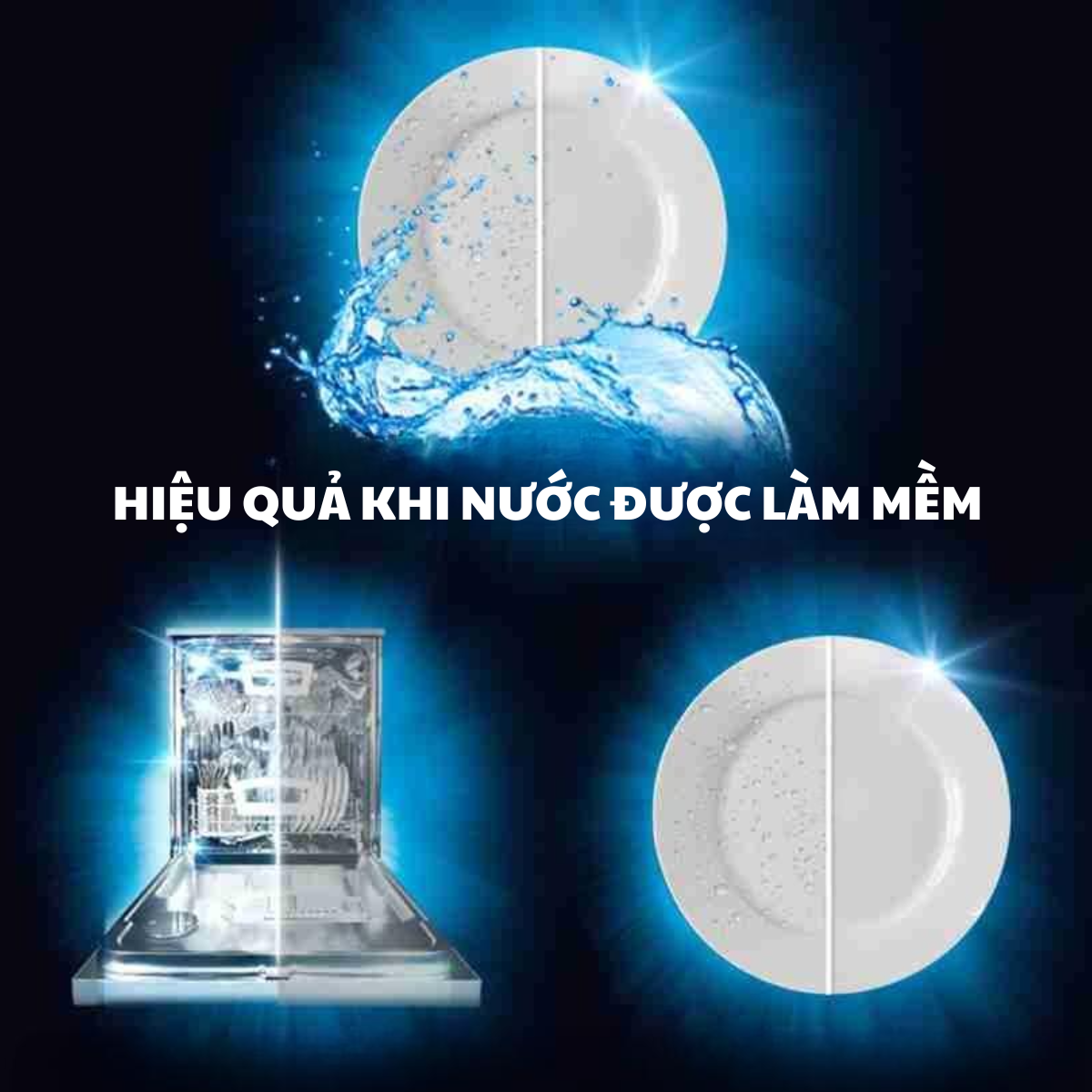 Muối Rửa Chén Bát Finish Hộp 1,2kg