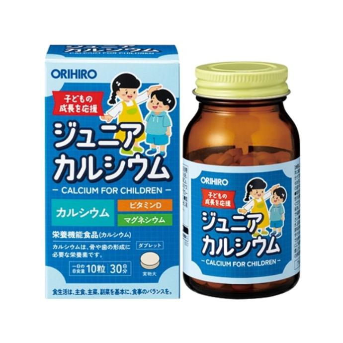 Viên uống bổ sung canxi cho trẻ 300 viên- Orihiro - Hàng Nhật nội địa