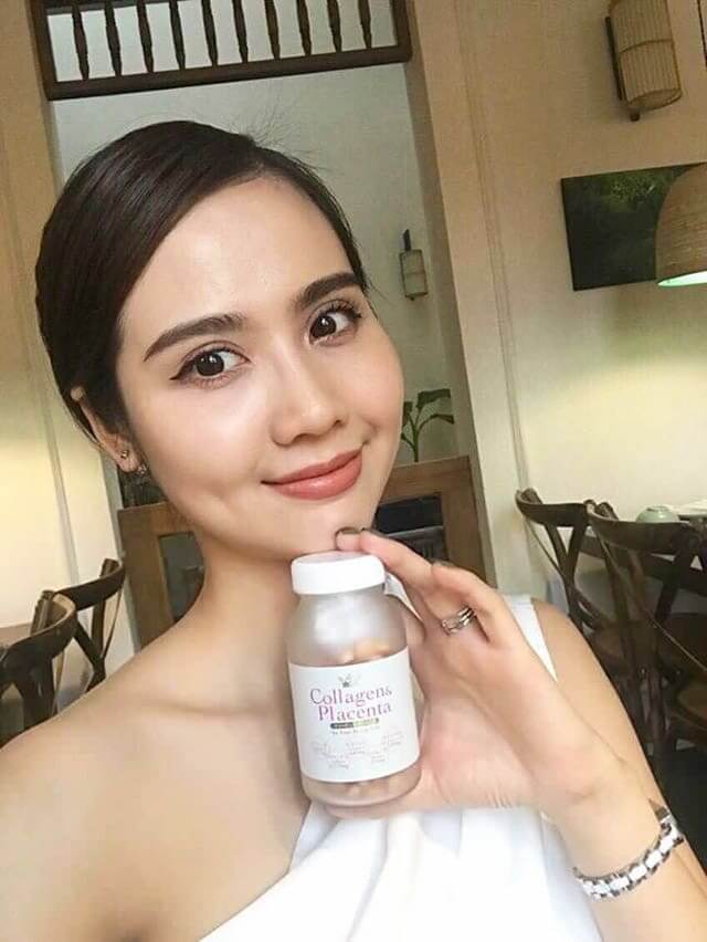 Viên uống trắng da chống lão hóa 5in1 collagen & placenta 270v New - Hàng Nhật nội địa