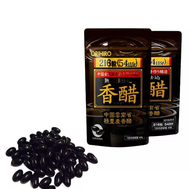 Dấm đen Orihiro 216 viên Nhật Bản - Hàng Nhật nội địa