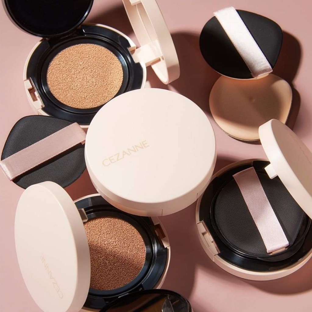 Phấn Nước Cezanne Chống Nắng SPF50 - 10 Bright Beige 11g ( Tone Tự Nhiên) - Hàng Nhật nội địa