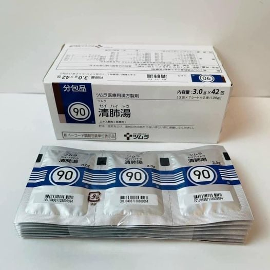 Lọc phổi Tsumura Seihaito 90 Nhật Bản (3gx 42 gói) - Hàng Nhật nội địa