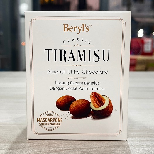 Socola Tiramisu phủ hạnh nhân Beryl's 100gr