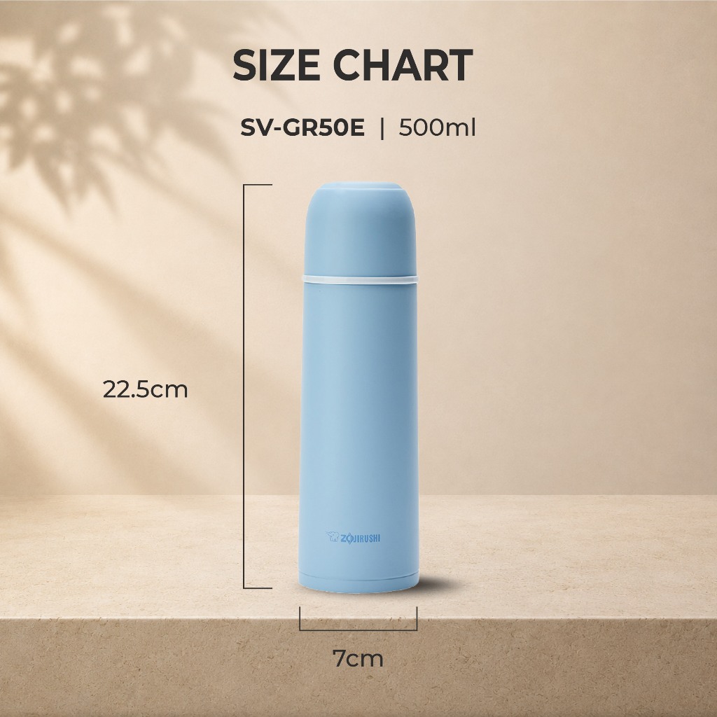 Bình giữ nhiệt nóng-lạnh Zojirushi 500ml SV-GR50E (màu xanh dương)- Hàng Nhật chính hãng