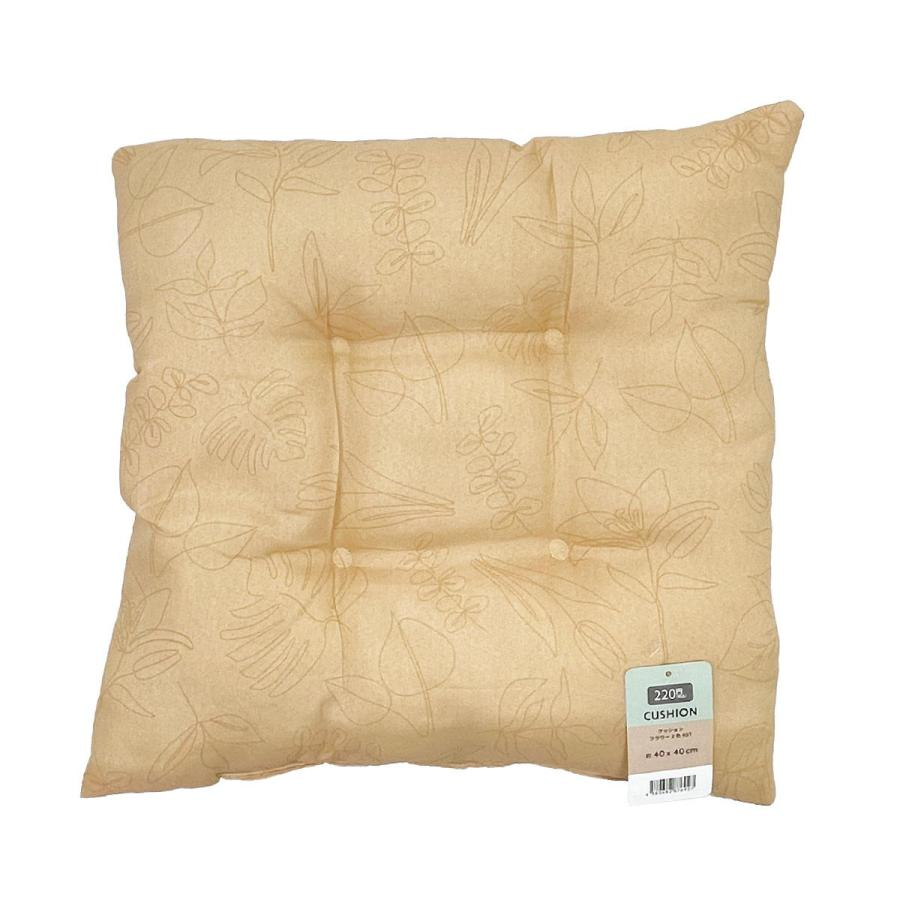 Đệm lót ghế, tựa lưng mẫu hoa Kouyu (size 40*40cm) - Hàng Nhật nội địa