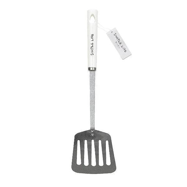 Xẻng lật có rãnh inox, tay cầm chống nóng Echo 31cm- Hàng Nhật nội địa
