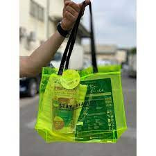 Túi xách Tote nhựa trong thời trang - Hàng Nhật nội địa