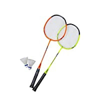 Set 2 vợt + 2 quả cầu lông PPIT Badminton - Hàng Nhật nội địa