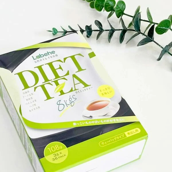 Trà giảm cân Diet tea 8kg Orihiro 36 gói - Hàng Nhật nội địa