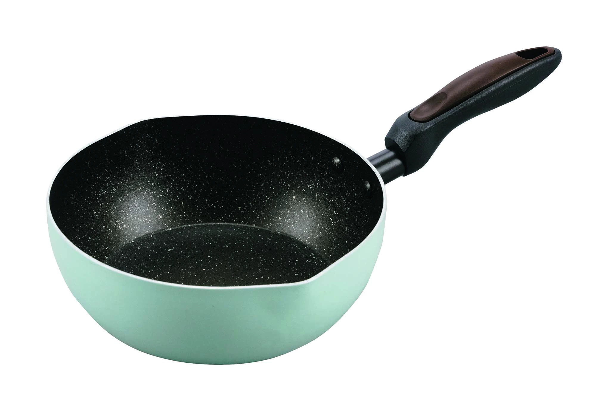 Chảo chống dính đá hoa cương Grinday Kakusee - size 20cm sâu lòng - Hàng Nhật nội địa