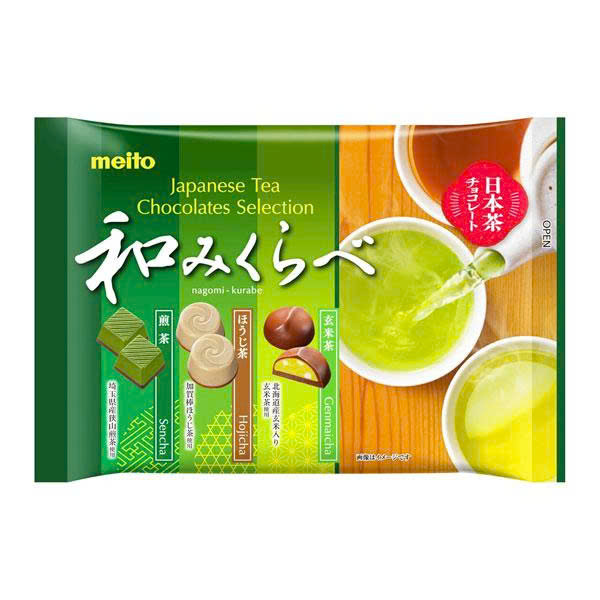 Socola Meito mix 3 vị trà 111g - Hàng Nhật nội địa