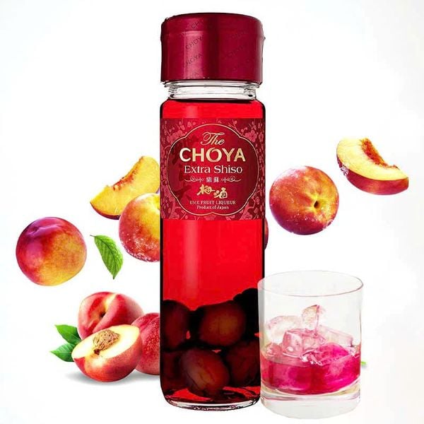 Rượu mơ Choya Extra Shiso 17% chai 700ml - Hàng Nhật nội địa