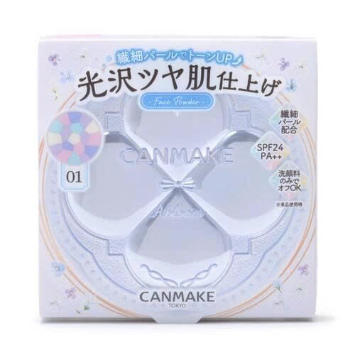 Phấn Phủ Đa Sắc Siêu Mịn Canmake Marshmallow Finish Powder Abloom màu 01 - Hàng Nhật nội địa