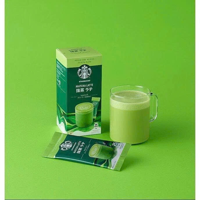 Bột Pha Starbucks vị Matcha Latte Nhật Bản 96g ( hộp 4  gói) - Hàng Nhật nội địa