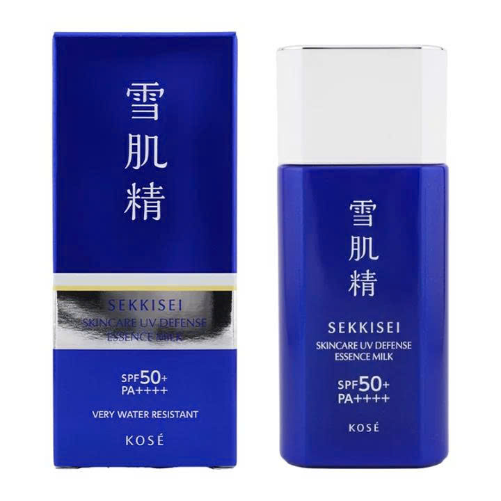 Sữa chống nắng bảo vệ da toàn diện Sekkisei Skincare UV Defense Essence Milk SPF 50+ Pa++++ 60g - Hàng Nhật nội địa