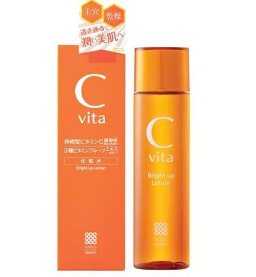 Nước Hoa Hồng Dưỡng Sáng Da Meishoku C Vita Bright Up Lotion 150ml - Hàng Nhật Nội Địa