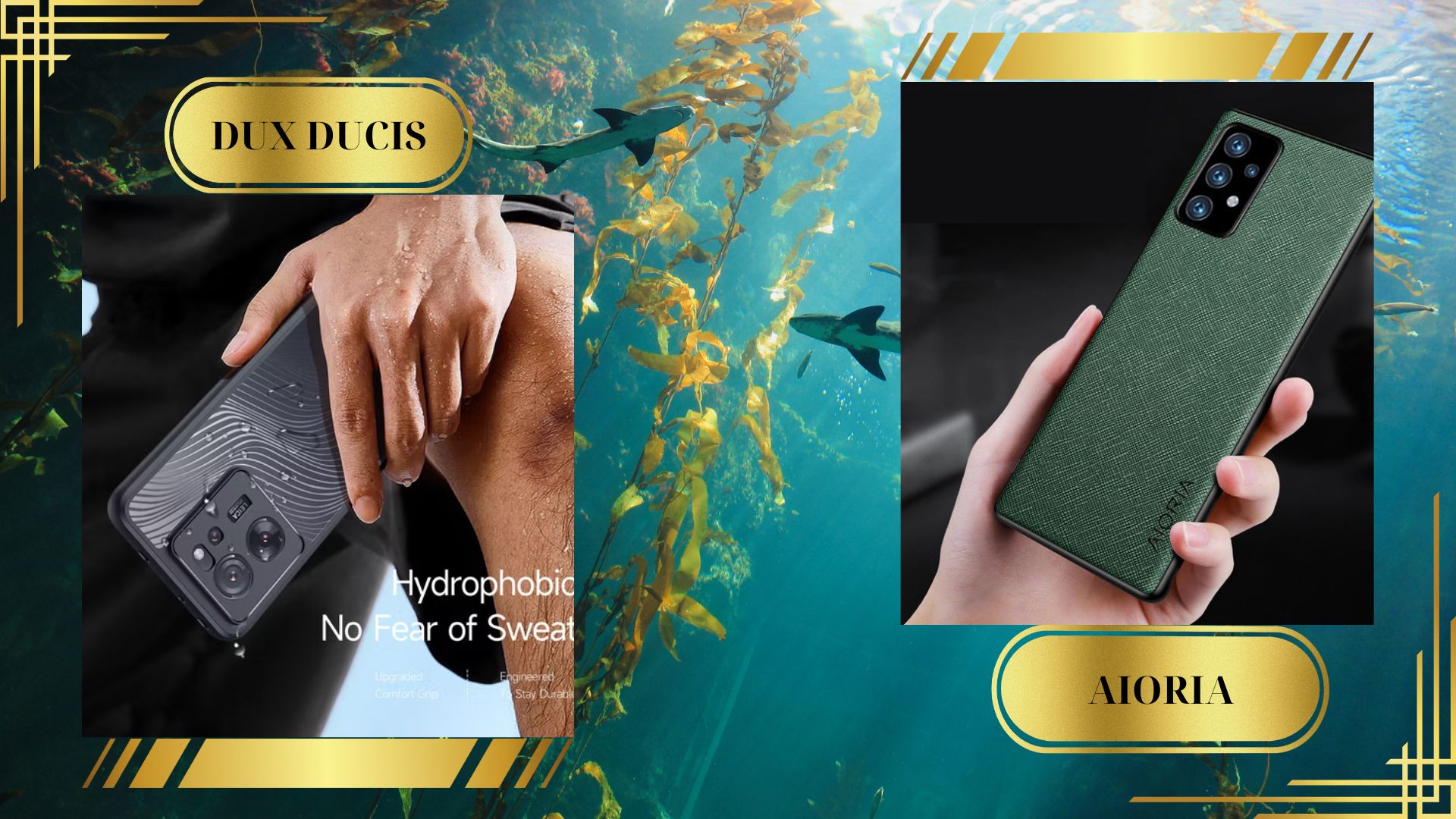 So sánh ốp giả da Aiori và DUX DUCIS: Sang mà không chảnh