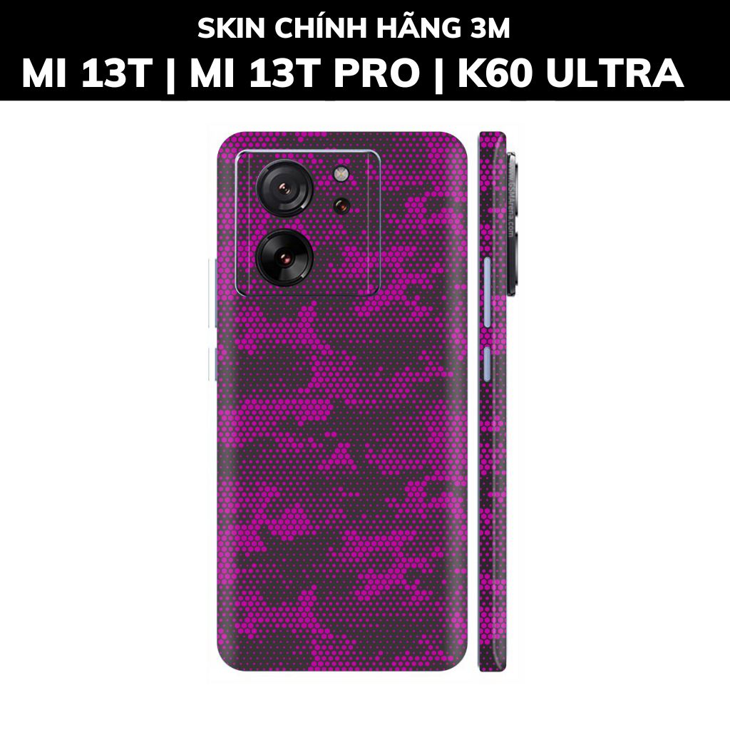 Dán skin điện thoại Mi 13T | Mi 13T Pro  | K60 Ultra full body và camera nhập khẩu chính hãng USA phụ kiện điện thoại huỳnh tân store - MAMBA PURPLE - Warp Skin Collection