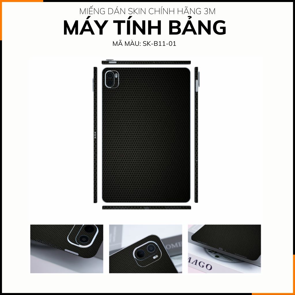 Dán skin máy tính bảng xiaomi, huawei, oppo, lenovo, google, microsoft, vivo  full body và camera chính hãng ORAFOL nhập khẩu từ ĐỨC MÁY TÍNH BẢNG  - MATRIX BLACK -  SK B11 01 phụ kiện điện thoại huỳnh tân store