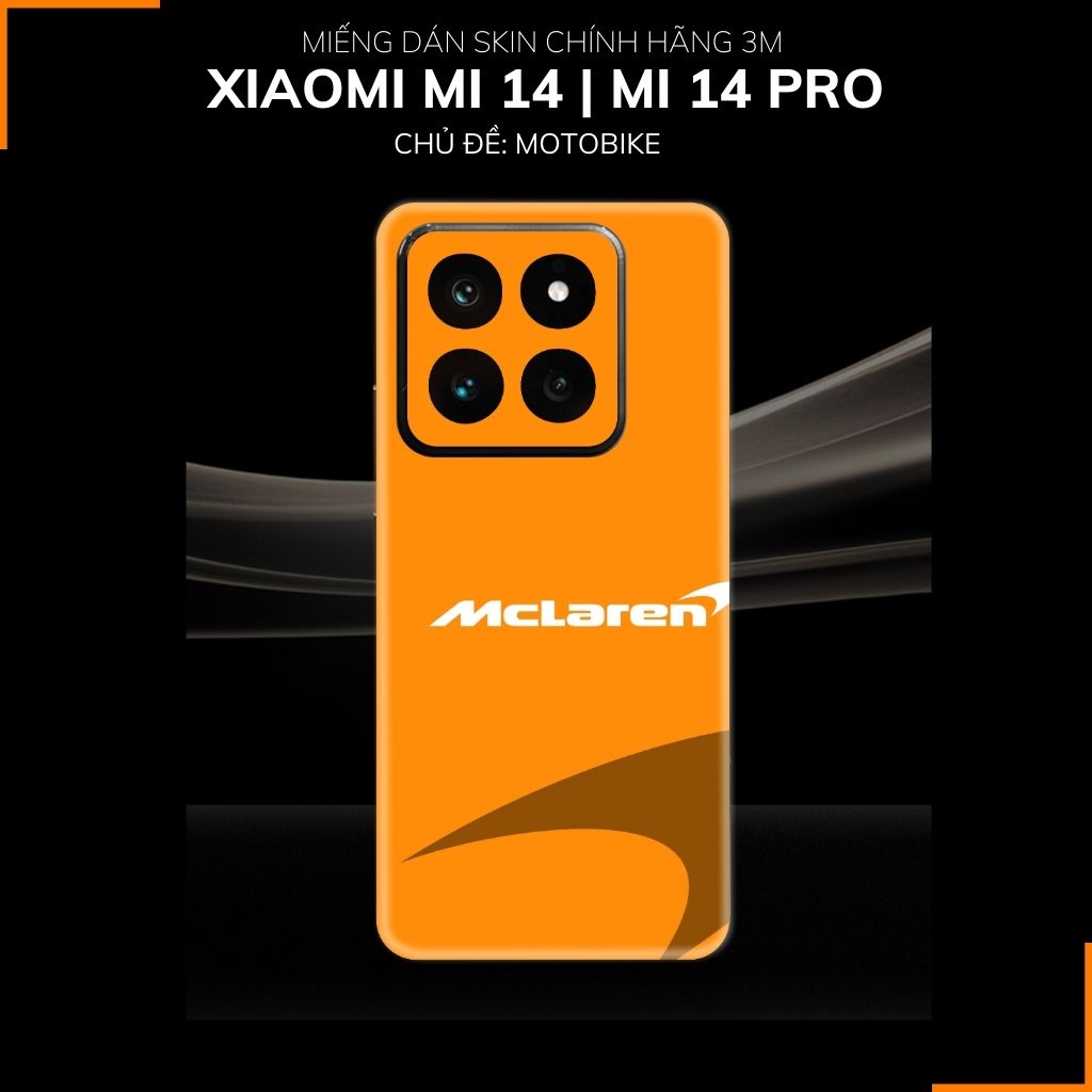 Dán skin điện thoại Xiaomi Mi 14 , Mi 14 Pro full body và camera nhập khẩu chính hãng USA in hình Motobiker - SKD C10 phụ kiện điện thoại huỳnh tân store
