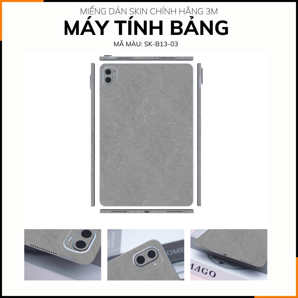 Dán skin máy tính bảng xiaomi, huawei, oppo, lenovo, google, microsoft, vivo  full body và camera chính hãng ORAFOL nhập khẩu từ ĐỨC MÁY TÍNH BẢNG  - MAP GREY -  SK B13 03 phụ kiện điện thoại huỳnh tân store