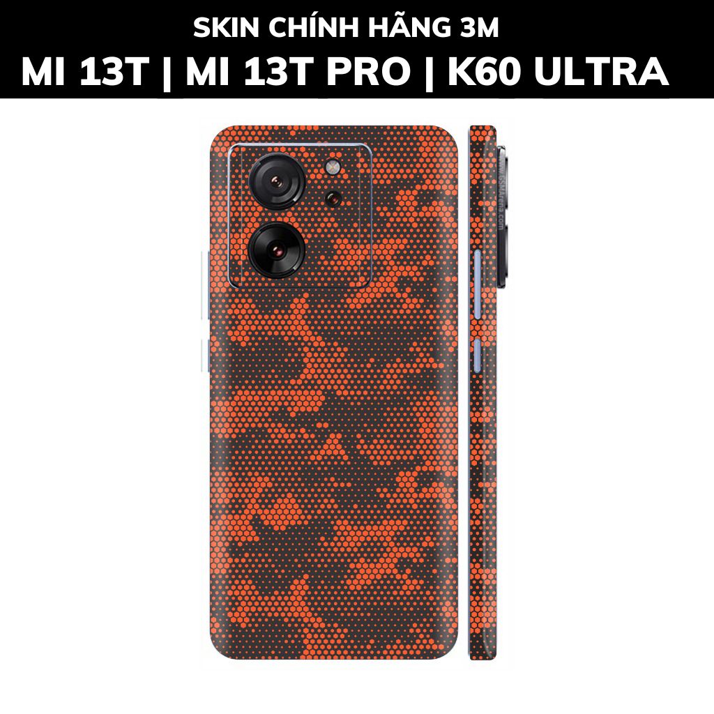 Dán skin điện thoại Mi 13T | Mi 13T Pro  | K60 Ultra full body và camera nhập khẩu chính hãng USA phụ kiện điện thoại huỳnh tân store - MAMBA ORANGE - Warp Skin Collection