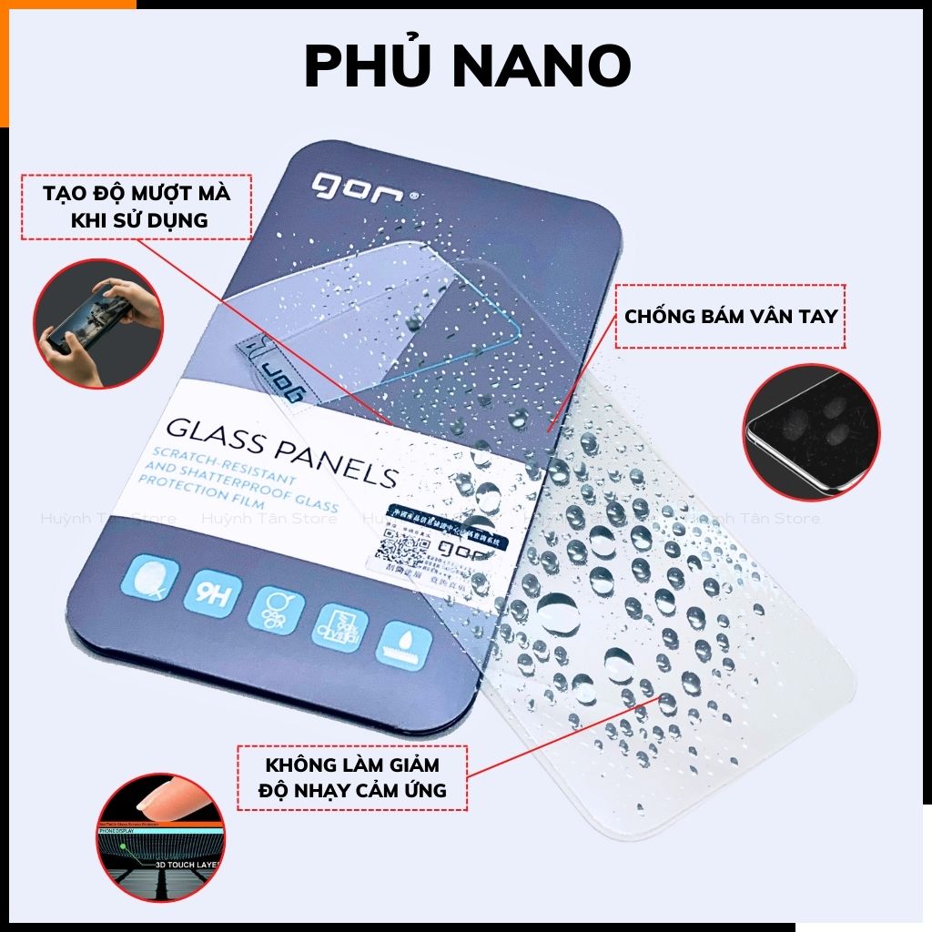 Kính cường lực xiaomi MI 14T / 14T Pro trong suốt KHÔNG FULL MÀN chính hãng GOR huỳnh tân store
