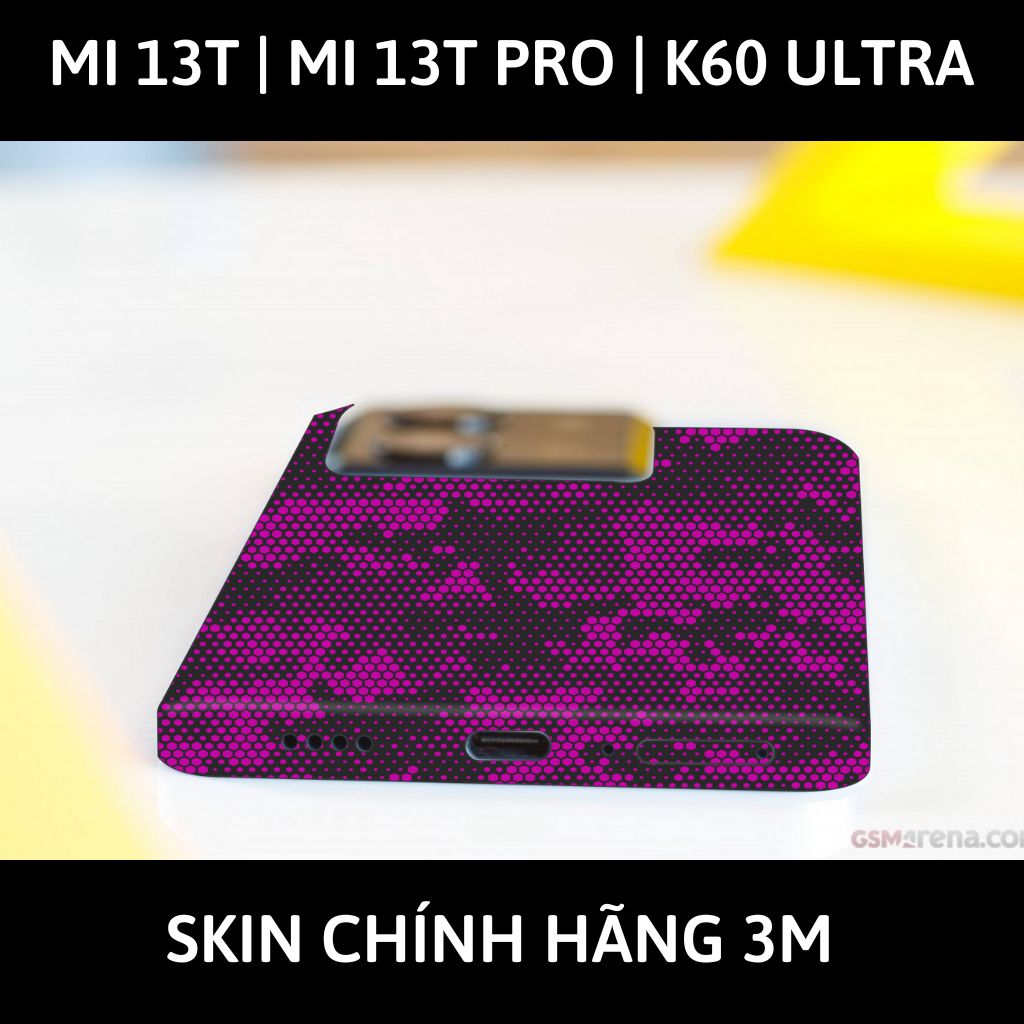 Dán skin điện thoại Mi 13T | Mi 13T Pro  | K60 Ultra full body và camera nhập khẩu chính hãng USA phụ kiện điện thoại huỳnh tân store - MAMBA PURPLE - Warp Skin Collection