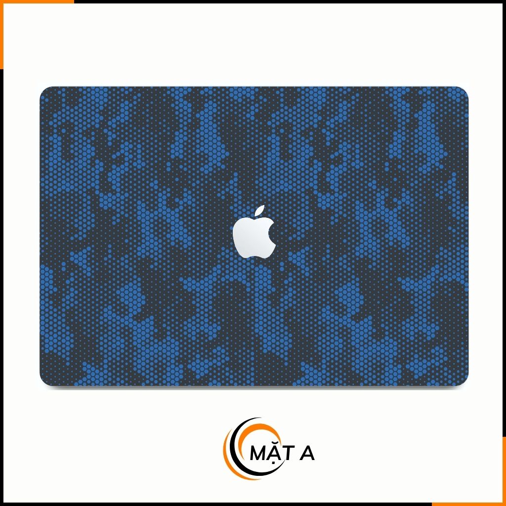 Dán skin macbook pro, macbook air chính hãng 3M nhập khẩu USA - SKIN 3M - MACBOOK - MAMBA BLUE - SK-B03-08 phụ kiện điện thoại huỳnh tân store