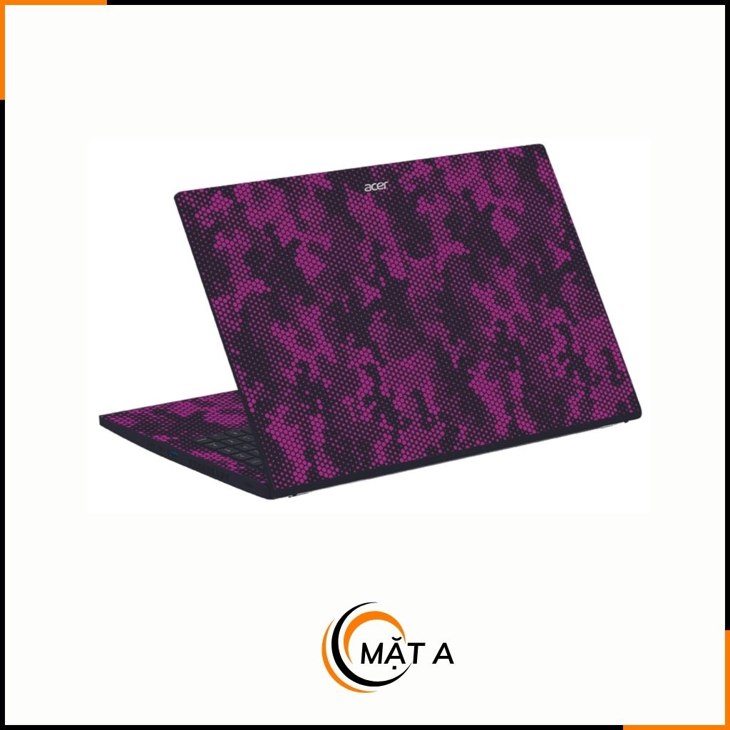 Dán skin laptop asus, dell , acer, hp, msi chính hãng ORAFOL nhập khẩu ĐỨC - SKIN 3M - LAPTOP - MAMBA PURPLE  - SK B03 04 phụ kiện điện thoại huỳnh tân store